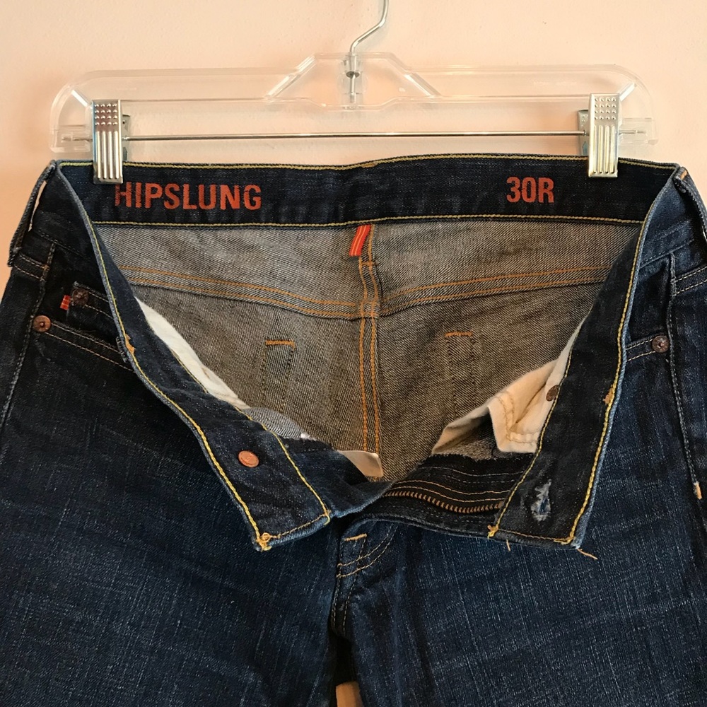 J. Crew Size 30 Hipslung cropped jeans - Picture 3 of 3